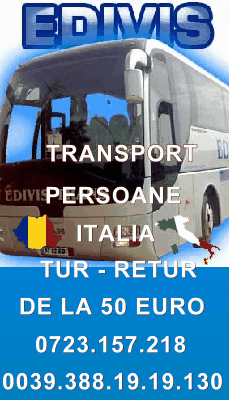 transport romania italia