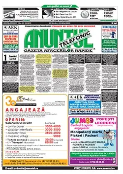 anunturi ziar Anuntul Telefonic